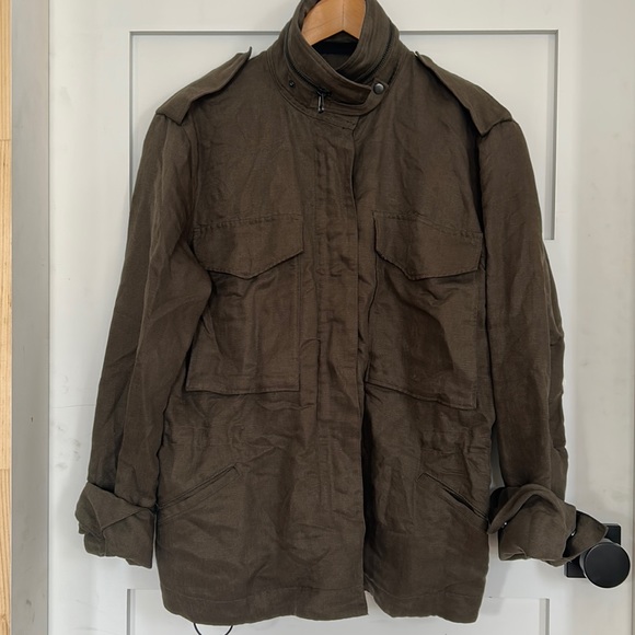Community | Utility Jacket in Olive Green Size Small - Picture 4 of 9